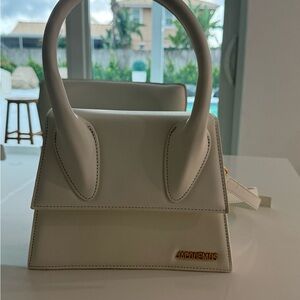 Jacquemus White Crossbody Bag